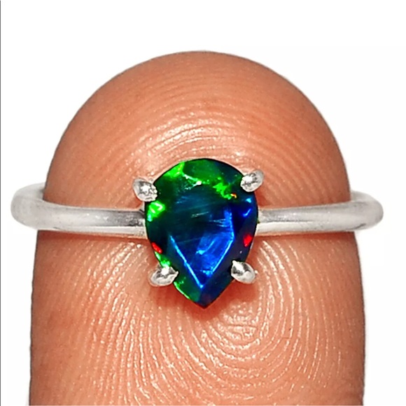 Jewelry - Chalama Black Opal rings